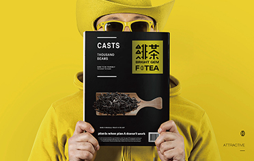 晋中绯茶品牌设计